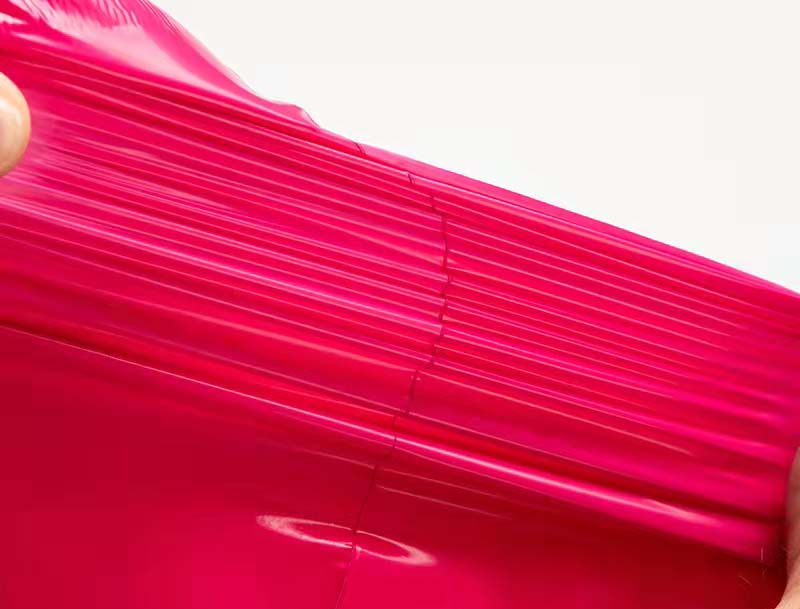 魏玫红色快递袋-05