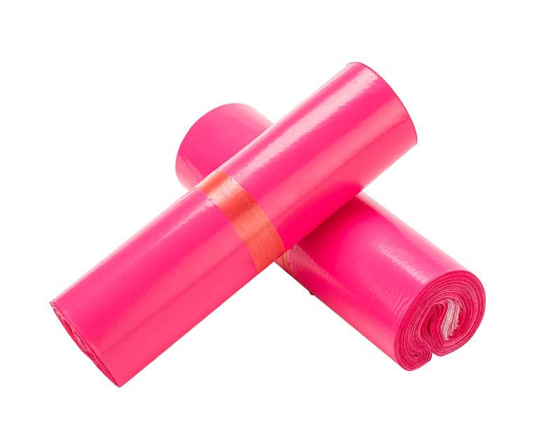 魏玫红色快递袋-02